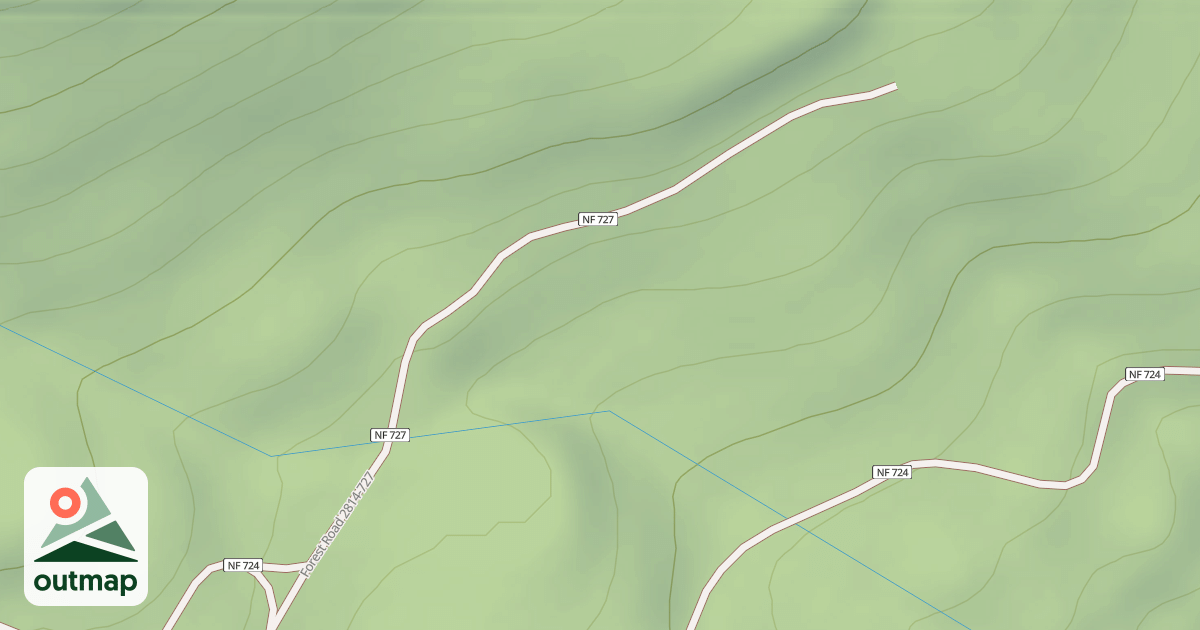 Map of BEAR WALLOWS T.S.
