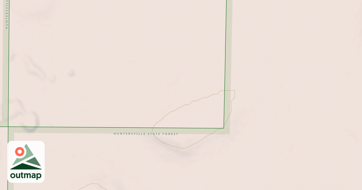 Map of Huntersville Trail