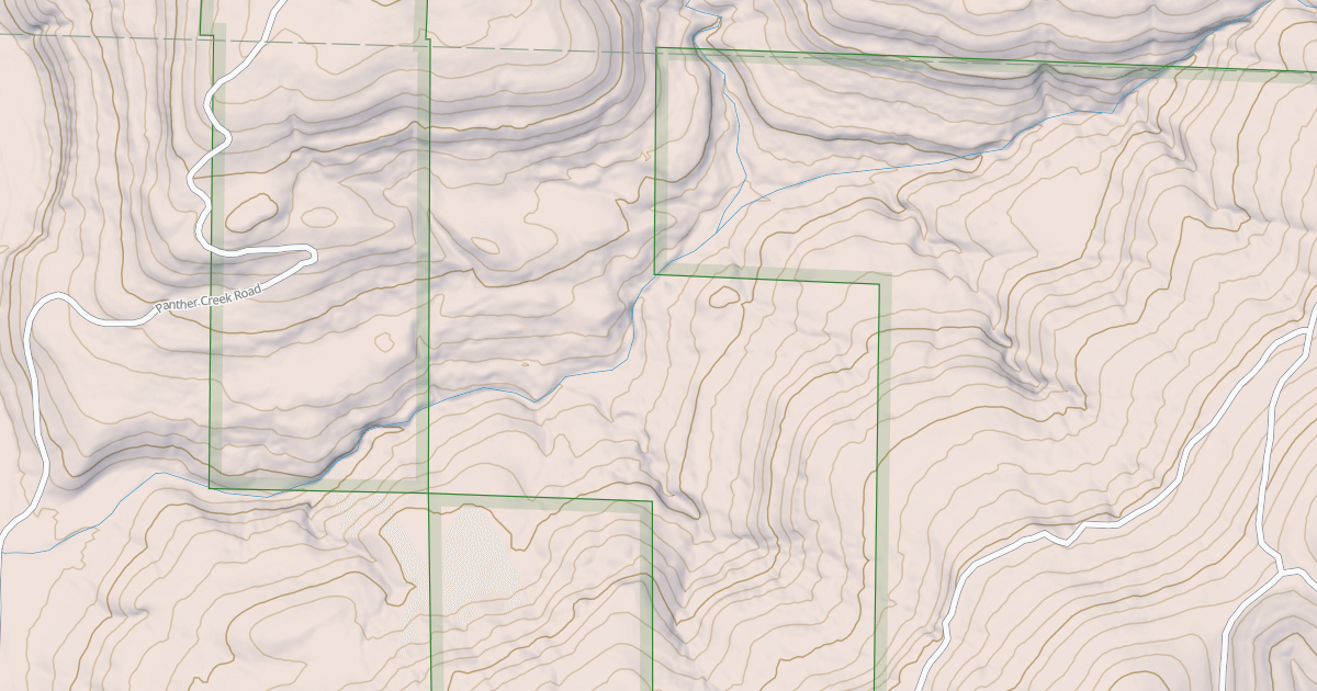 Map preview of USFS National Forest System Roads {53A5D03E-463D-40F7-A571-FC4E27B362F5}