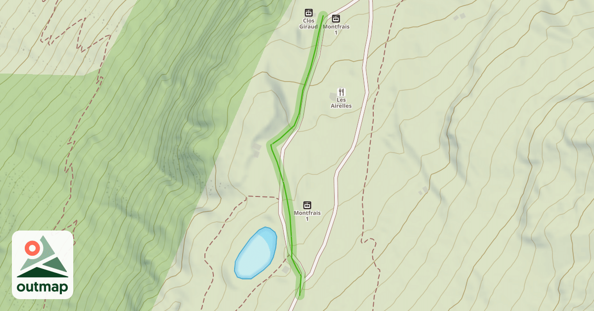 Map of Les Dolines