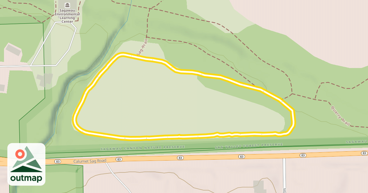 Map of Prairie Loop