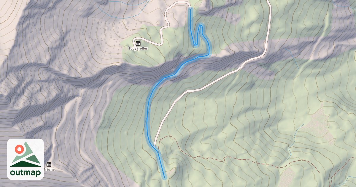 Map of Mahl Blanc