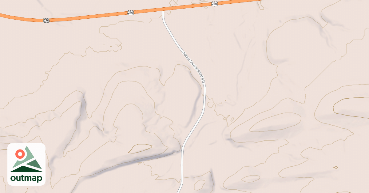 Map of SOUTH MILL CREEK