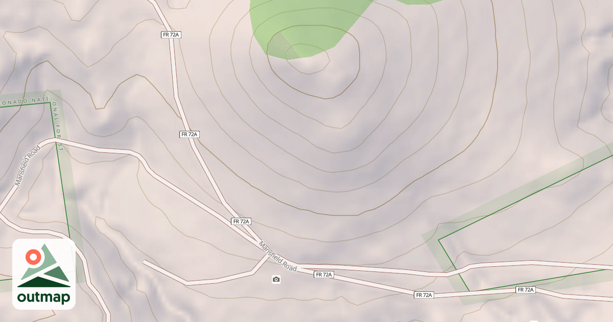 Map of MANSFIELD