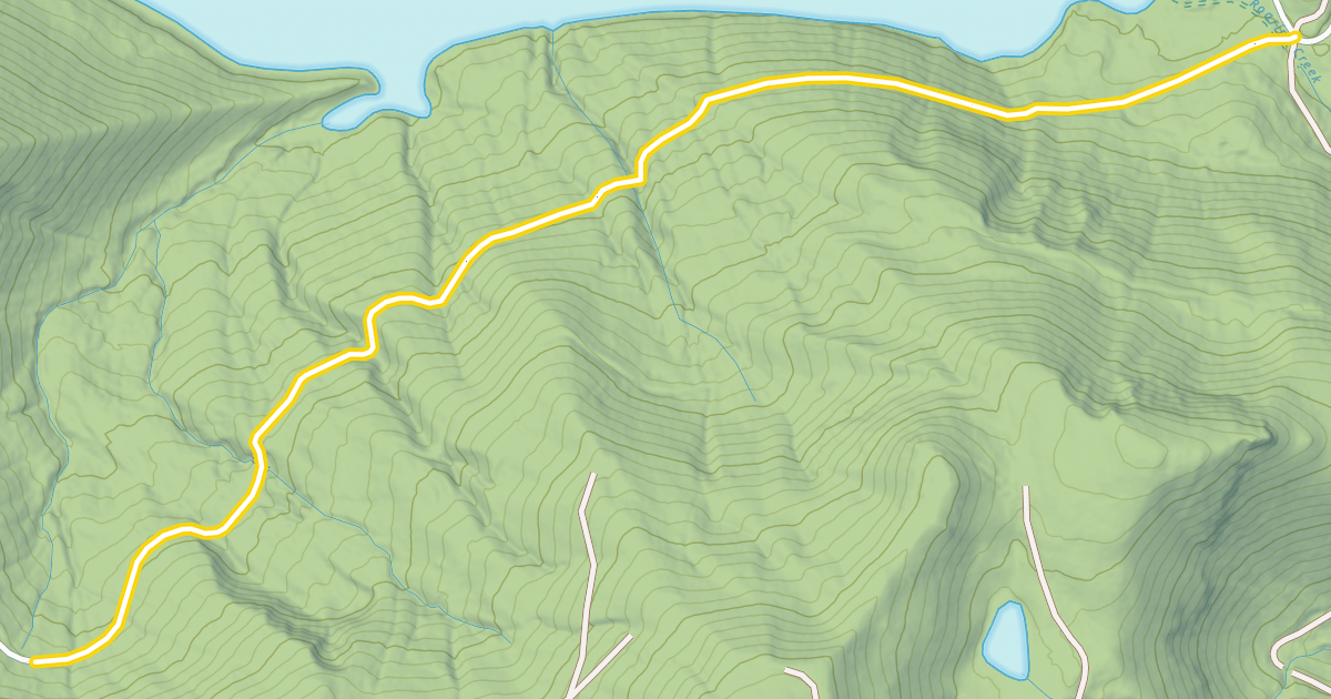 Map preview of Forest Road 5483