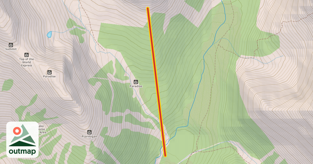 Map of Richardson's Ridge Express