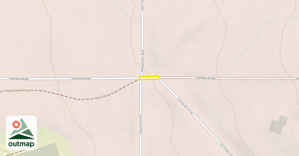 Map of Herreid Road