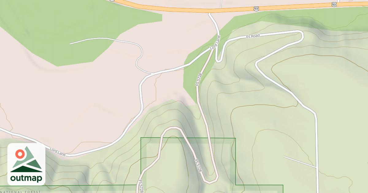 Map of (FDR) LORD DRAW