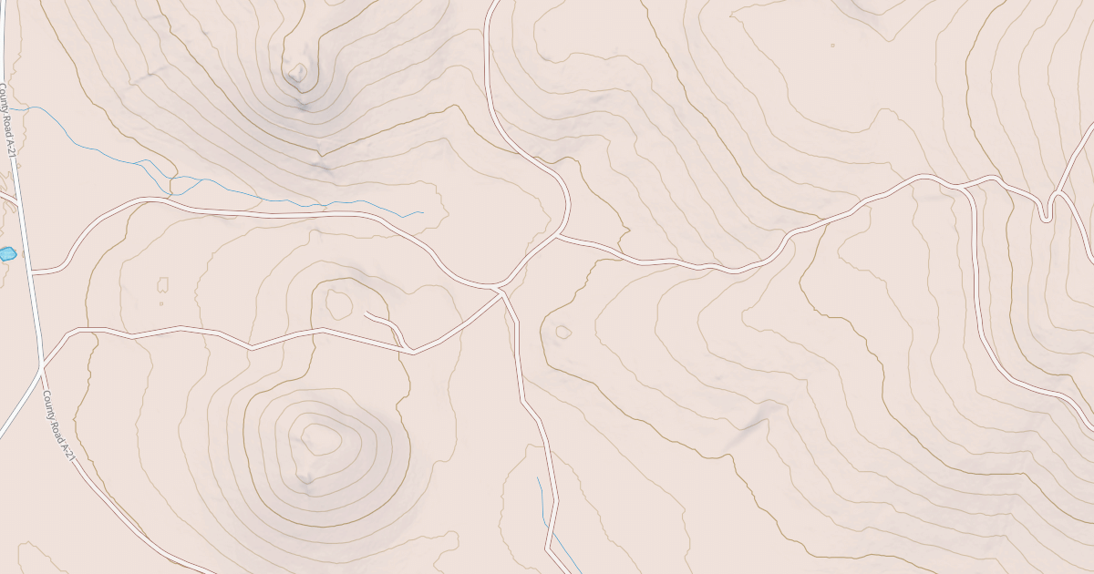 Map preview of CAMPBELL MTN SOUTH