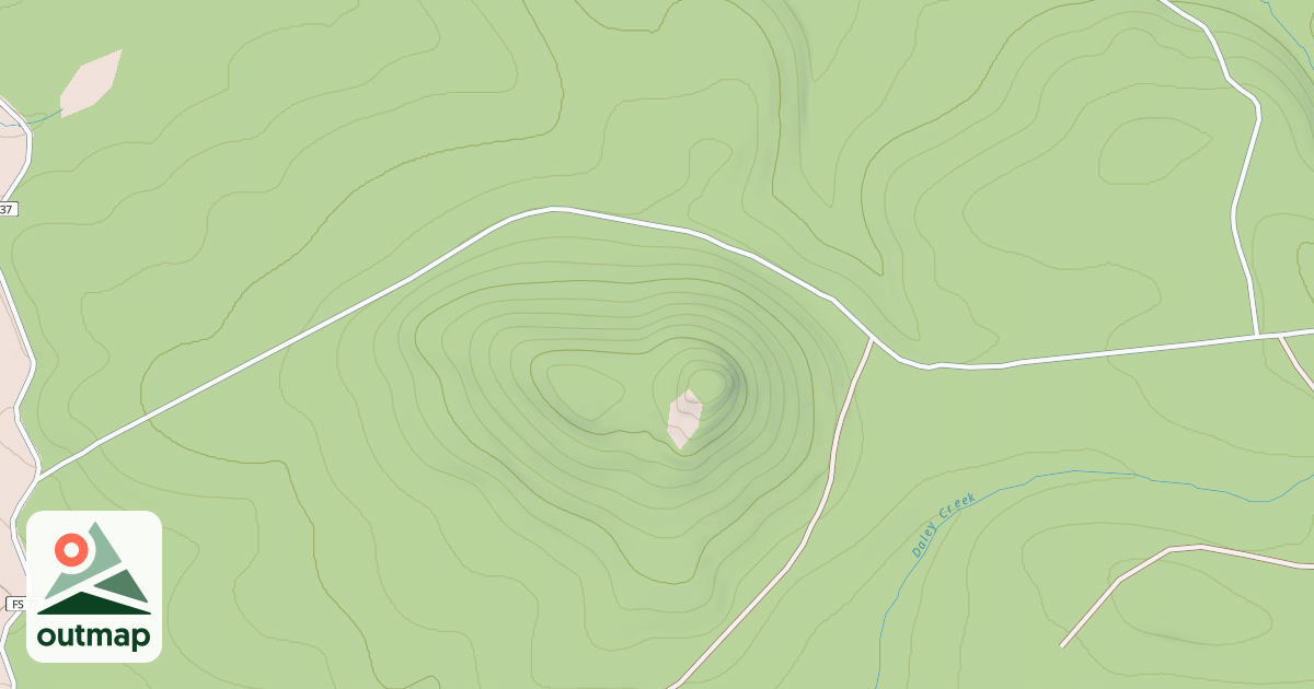 Map of Daley Creek Snomo