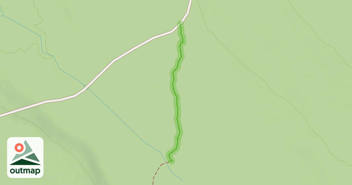 Map of Fred J. Cusimano Westside Overland Trail