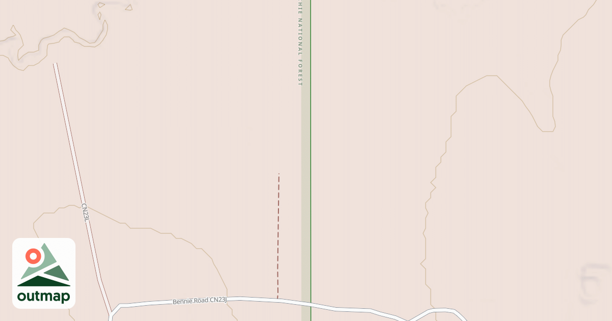 Map of USFS Motor Vehicle Use Map Roads {777B6CB8-A5E1-4062-96AC-0ABA164D1607}