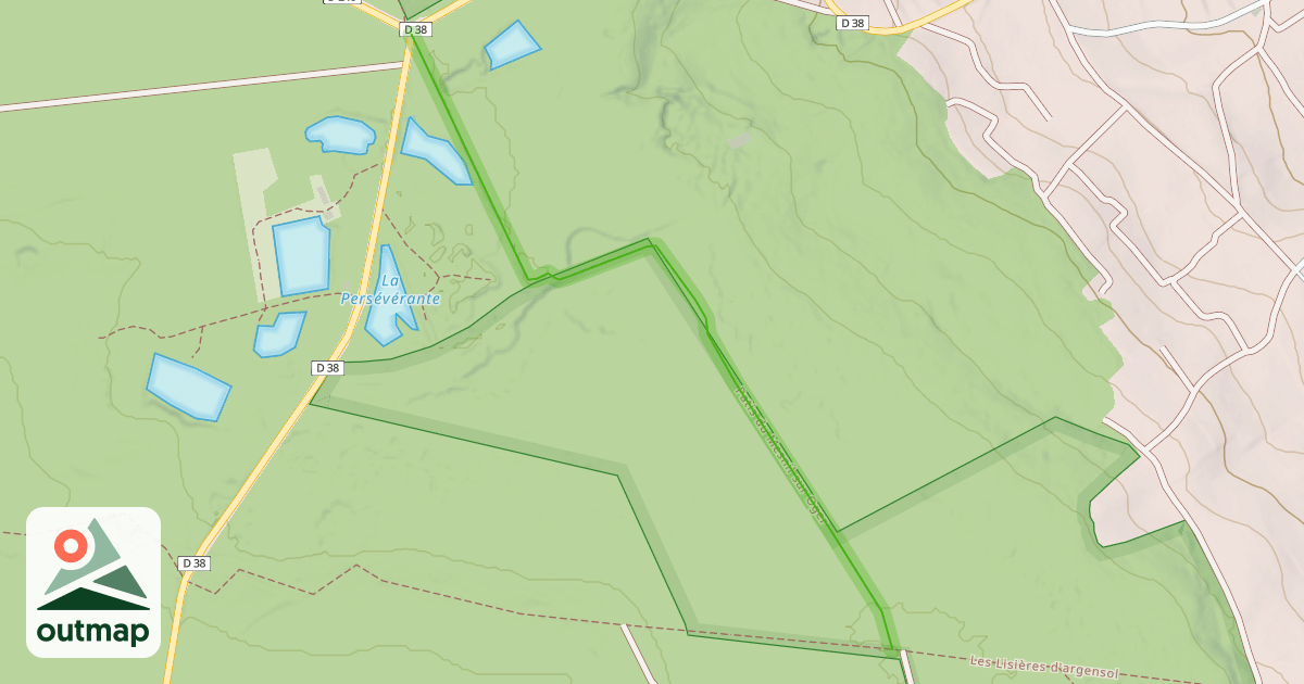 Map of Patis du Mesnil sur Oger