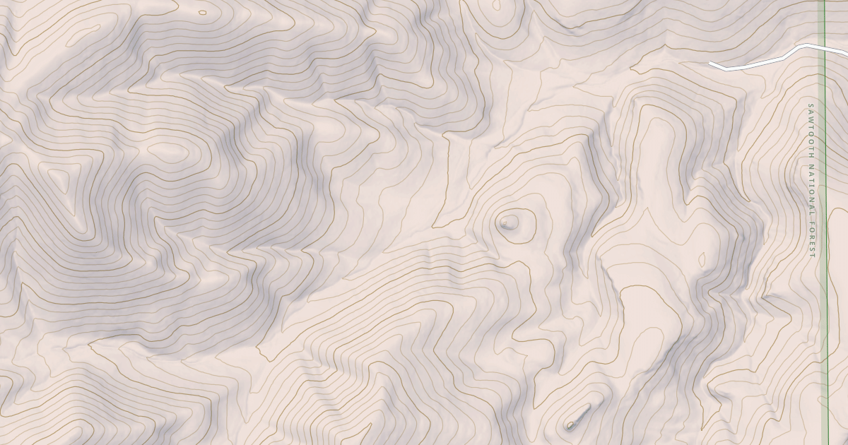 Map preview of LITTLE CEDAR CANYON