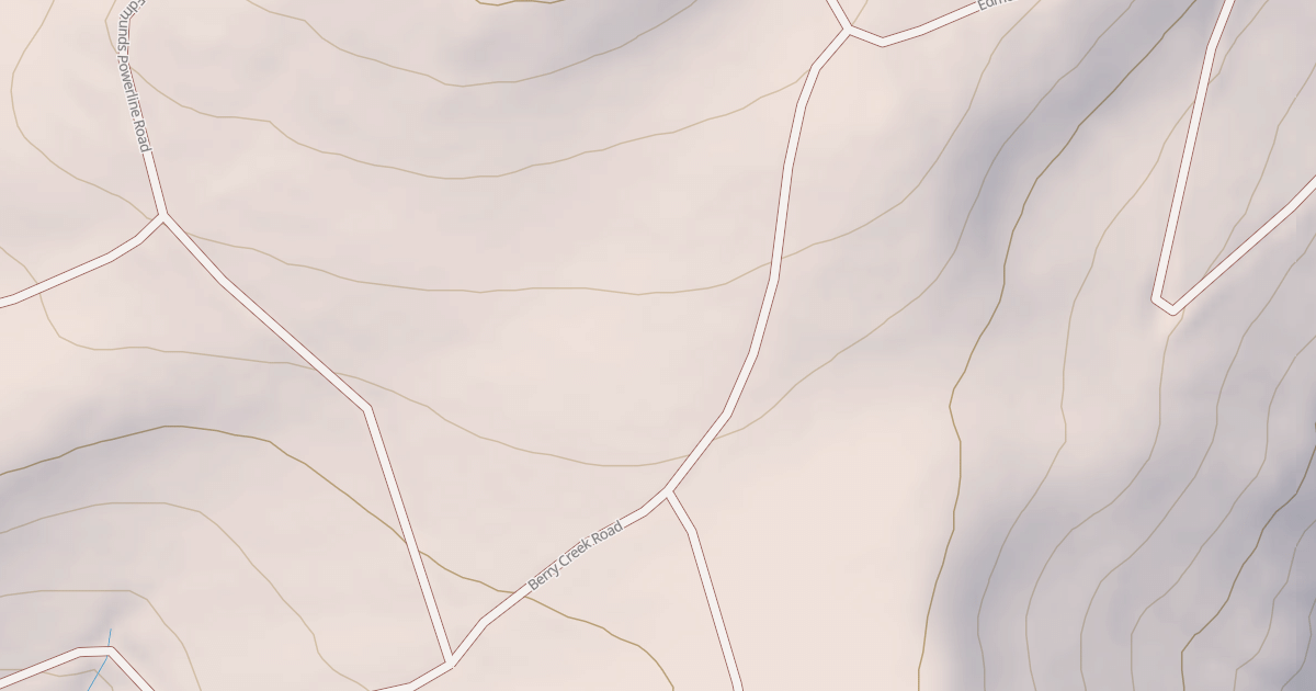Map preview of BERRY CREEK
