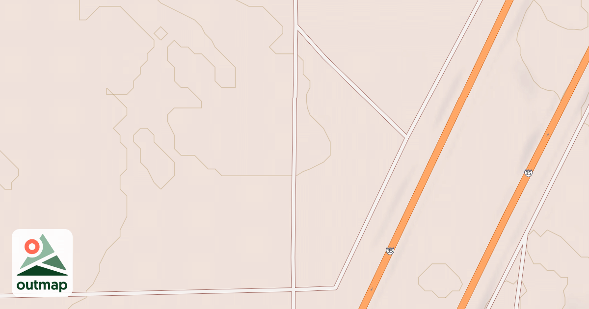 Map of General C.C. Andrews State Forest Trails