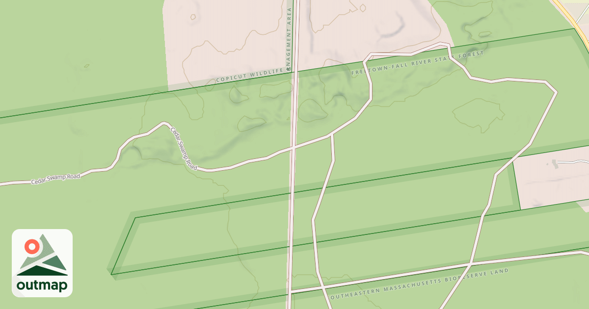 Map of Gasline Trail