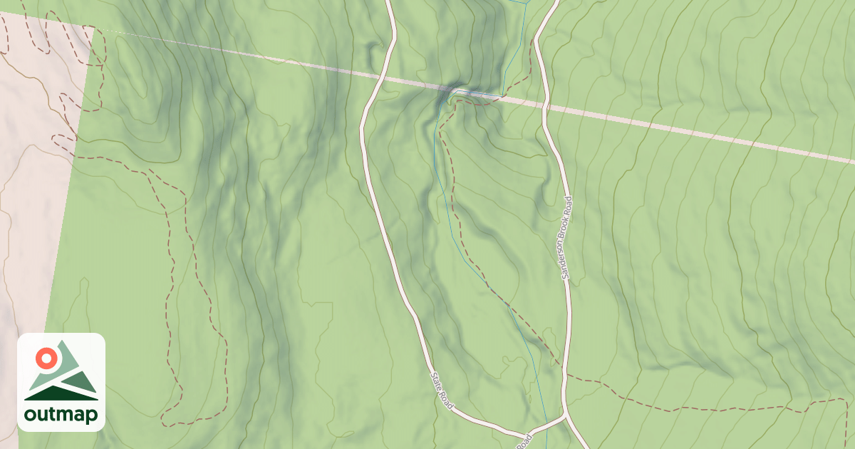 Map of State Road
