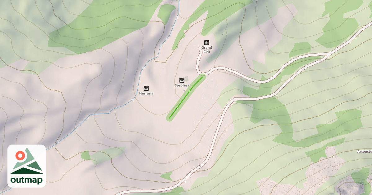 Map of Sorbiers
