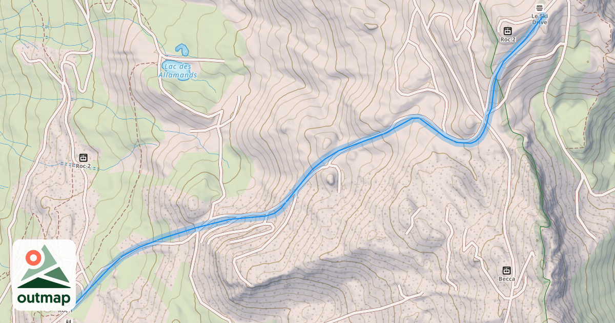 Map of Allamands