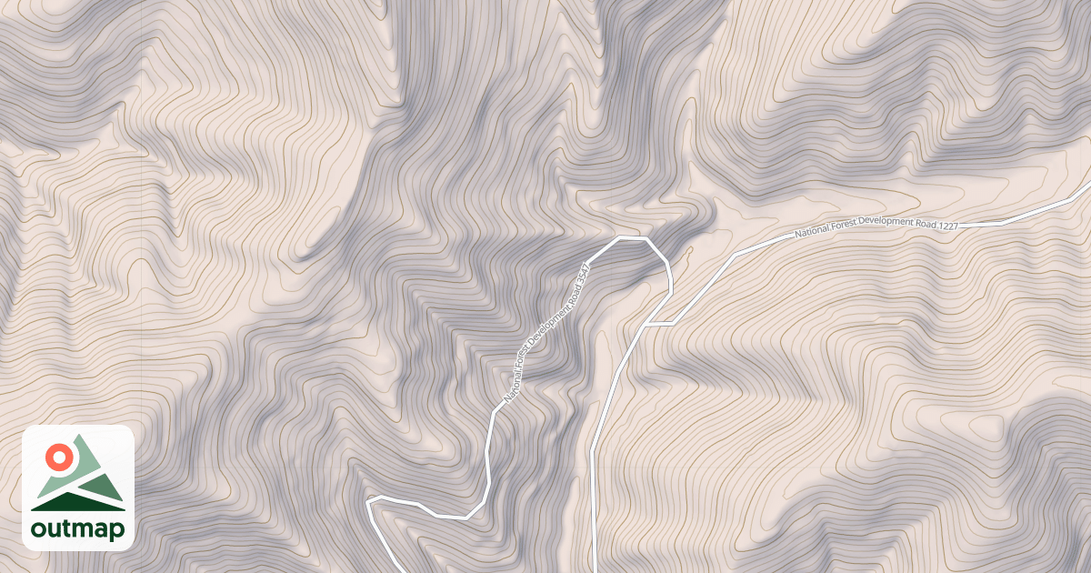 Map of Aspen Hill Ohv
