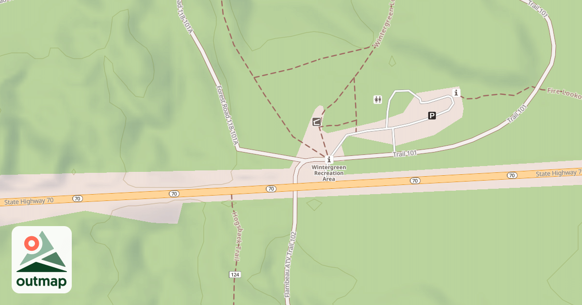 Map of Price County Snowmobile-101a