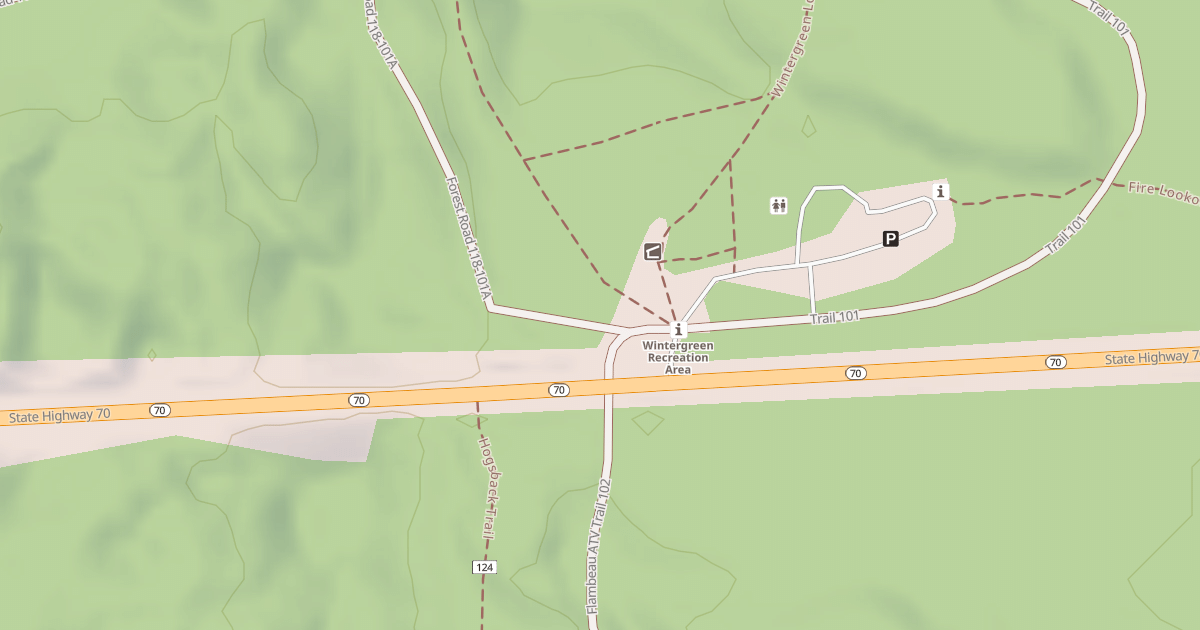 Map preview of Price County Snowmobile-101a