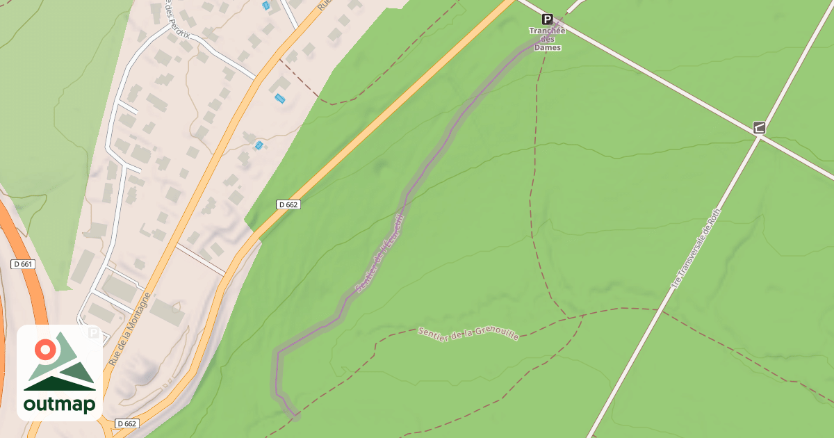 Map of Sentier de l'Écureuil