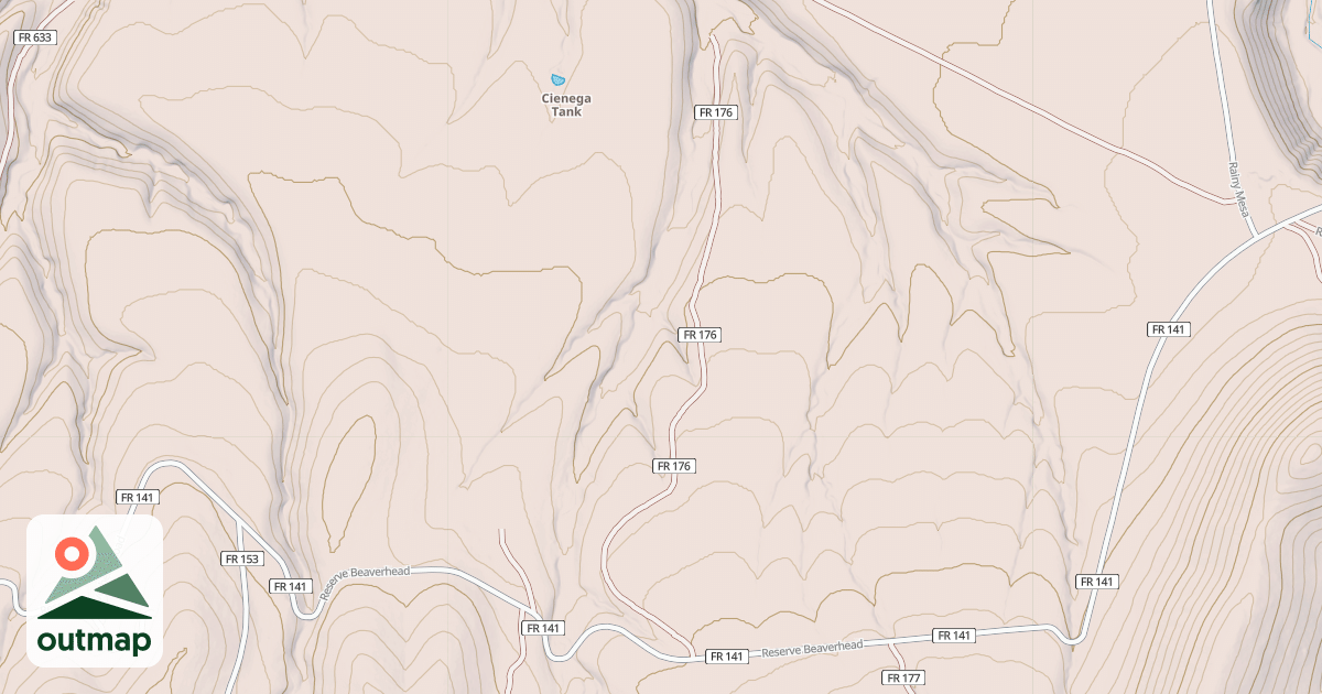 Map of 176
