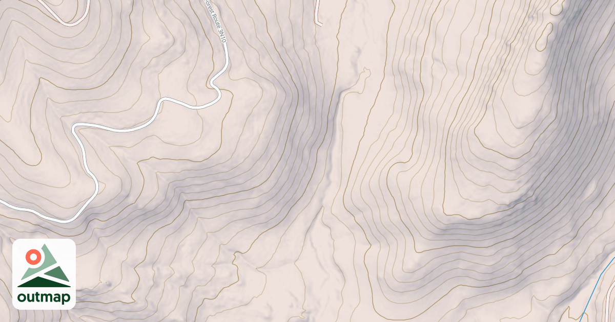 Map of HULL CREEK OHV - M/C
