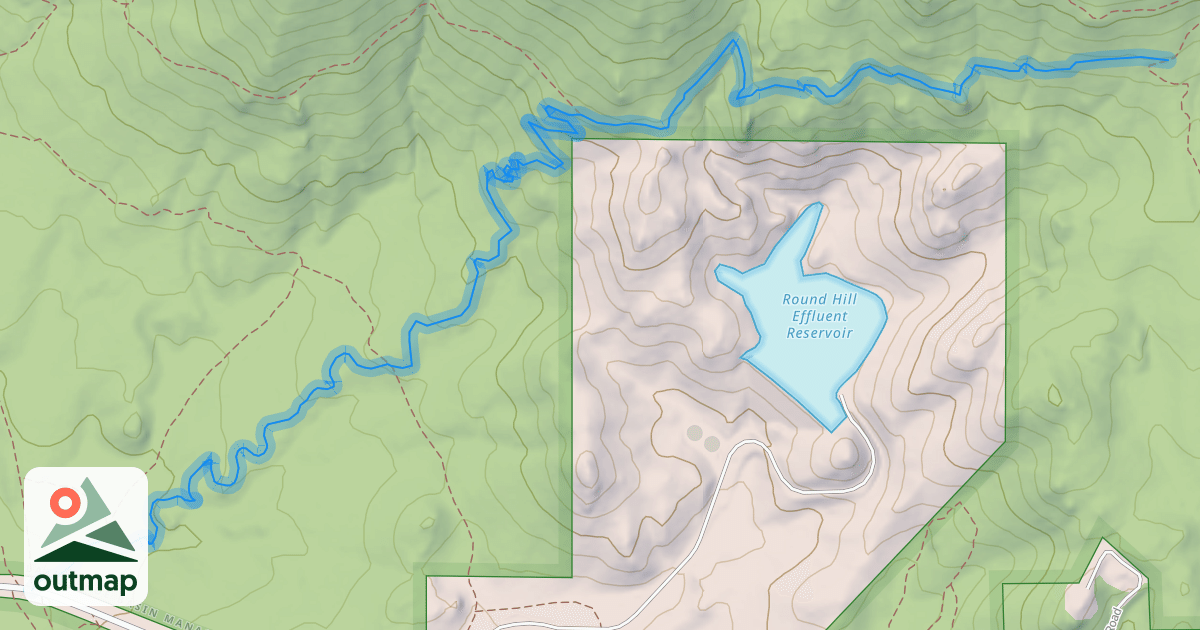 Map of Lower Stinger