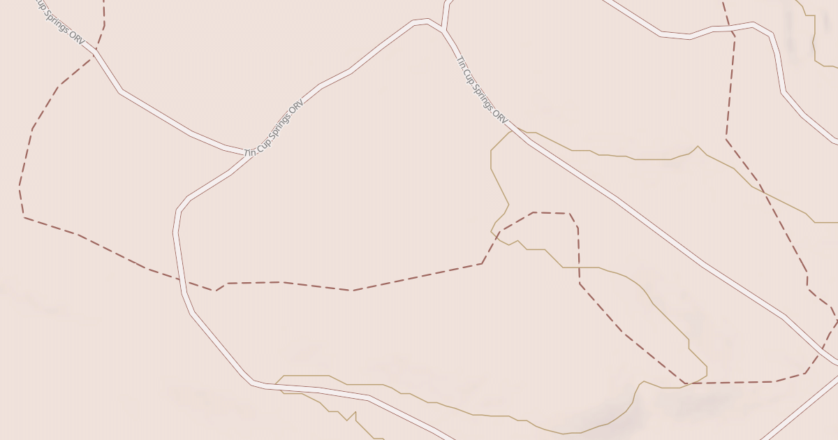 Map preview of Tin Cup Spring Motorcycle Trail