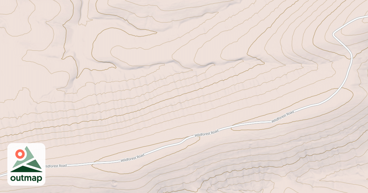 Map of DUTCH CREEK MTN