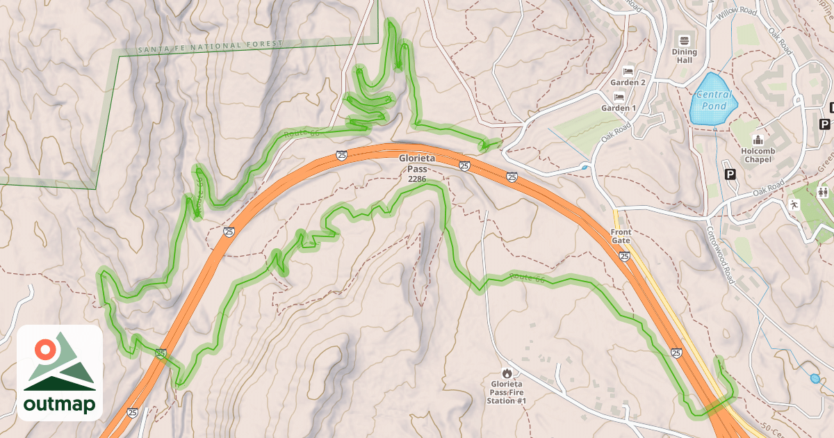 Map of Route 66