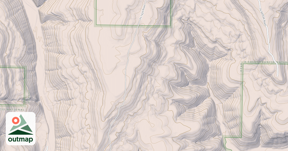 Map of USFS National Forest System Roads {3121D0DF-BD1F-4D65-AD43-66D91BCD649C}