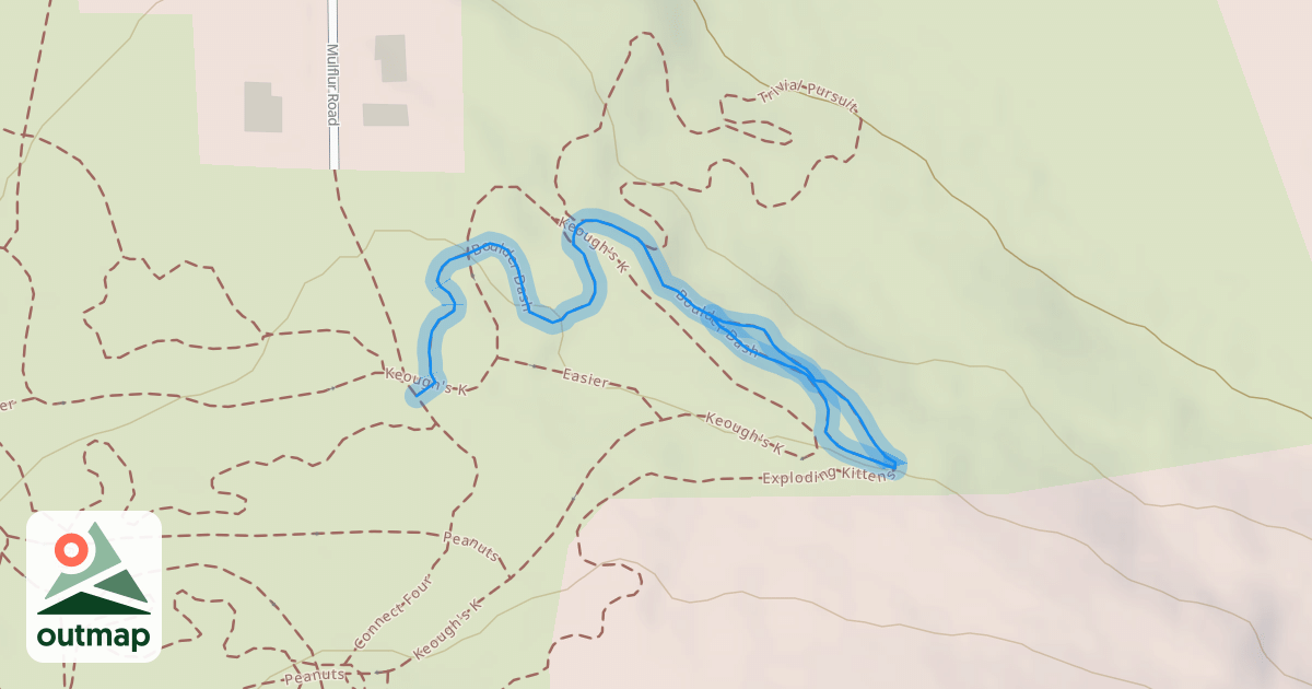 Map of Boulder Dash