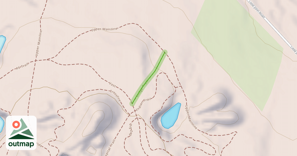 Map of Lodge Trail