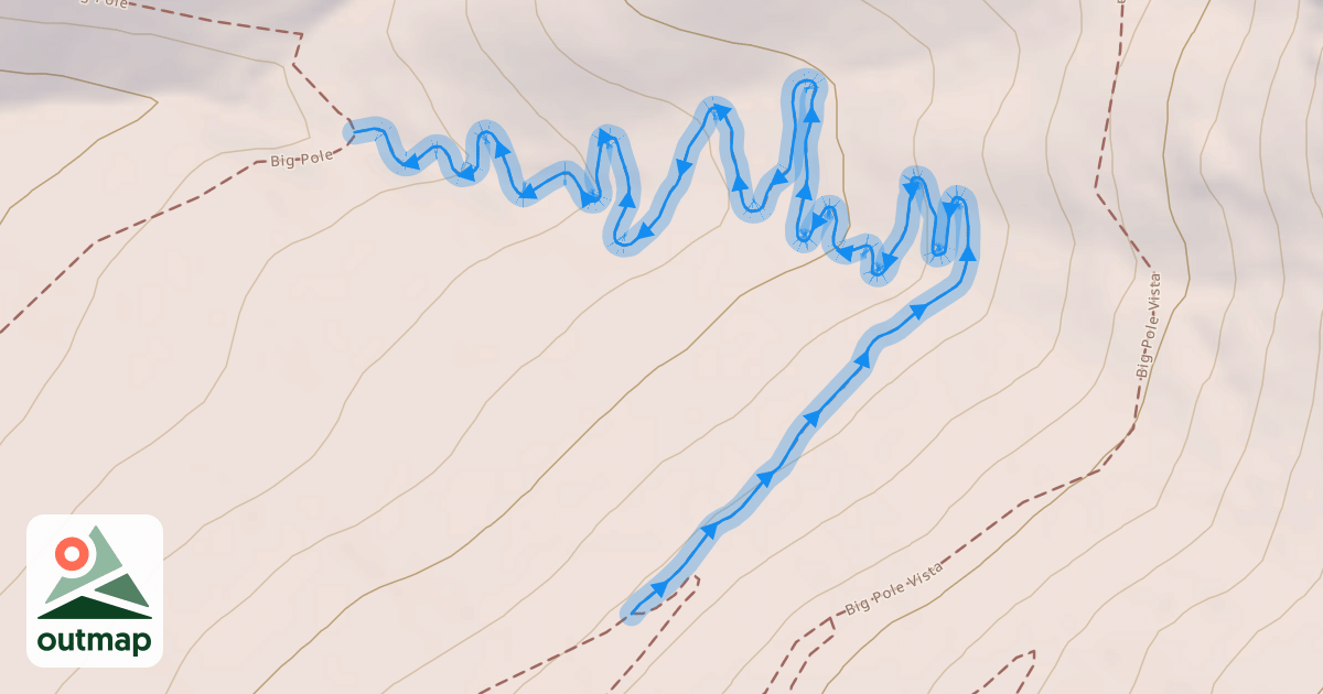 Map of Twist and Shout Trail