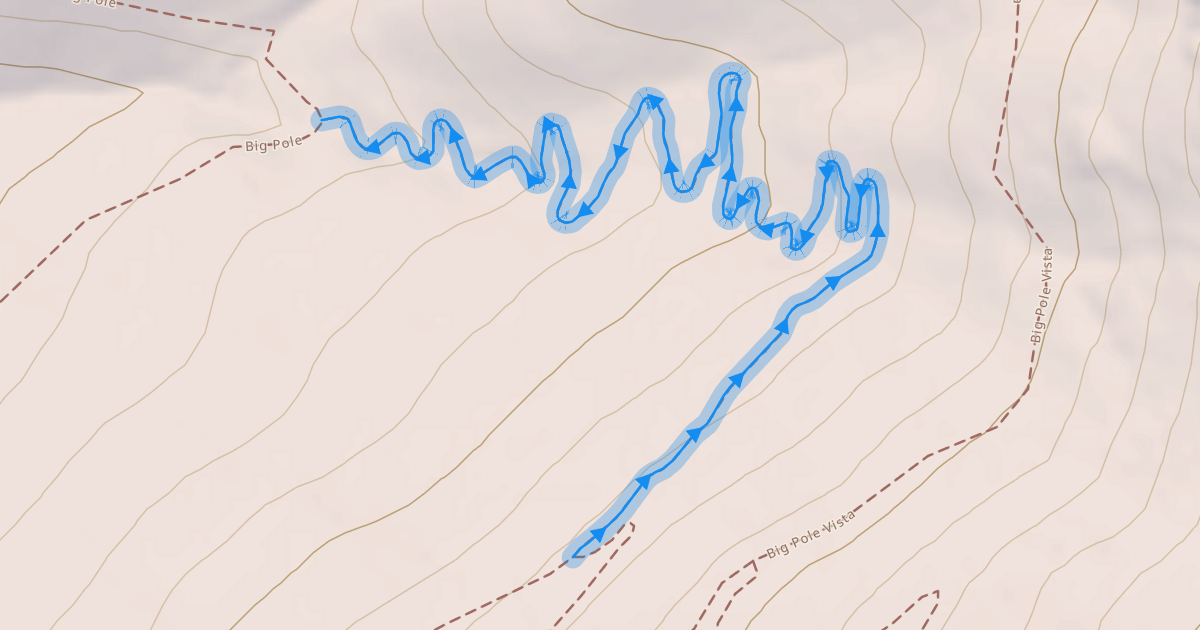 Map preview of Twist and Shout Trail