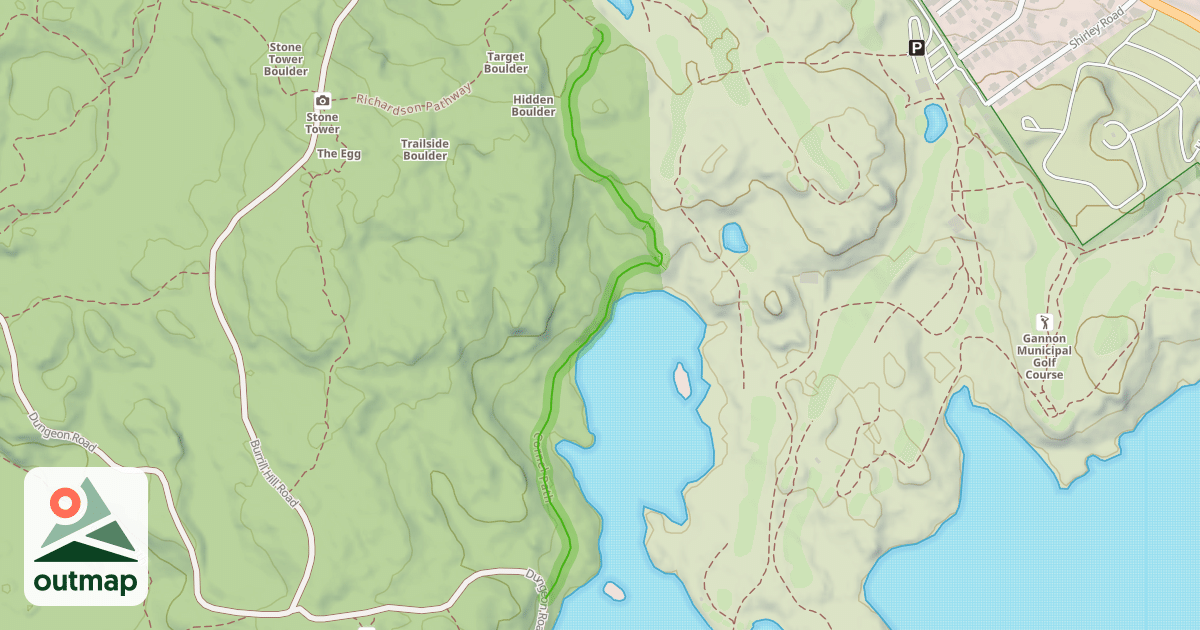 Map of Cornel Path