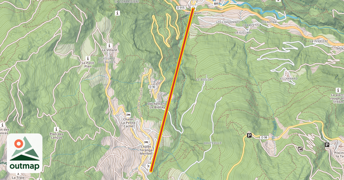 Map of Olympe 1