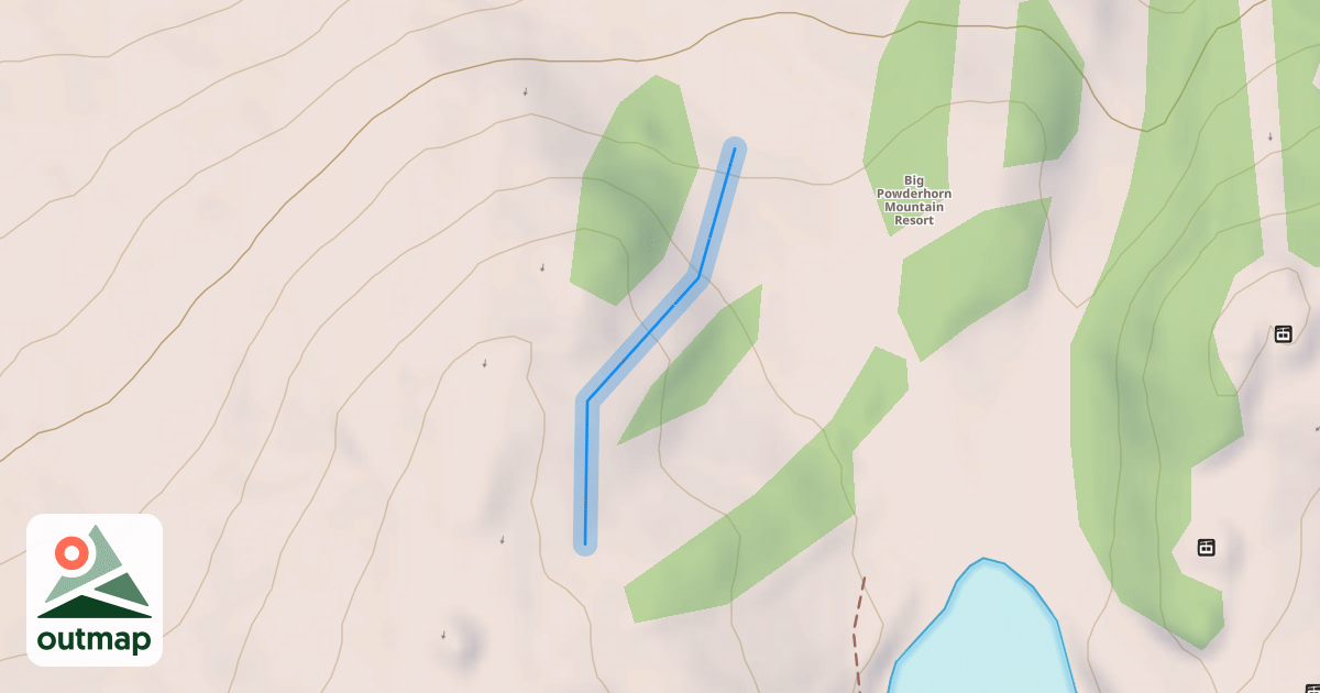 Map of Upper Double Barrel