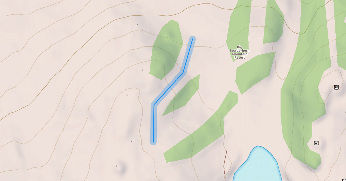 Map preview of Upper Double Barrel