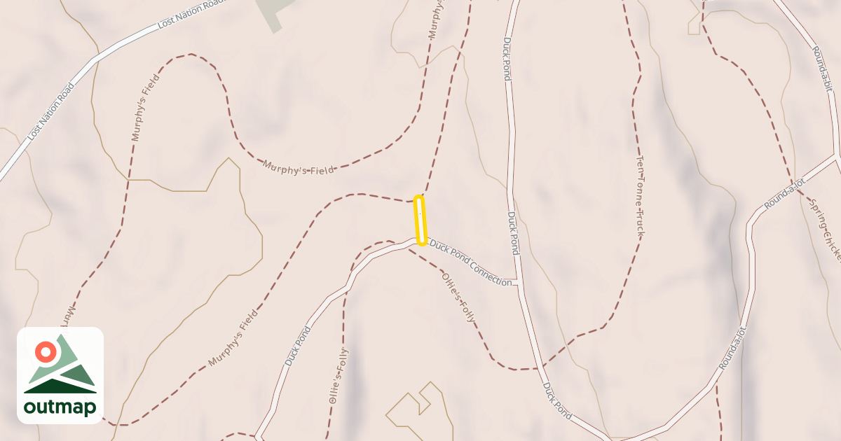 Map of Duck Pond