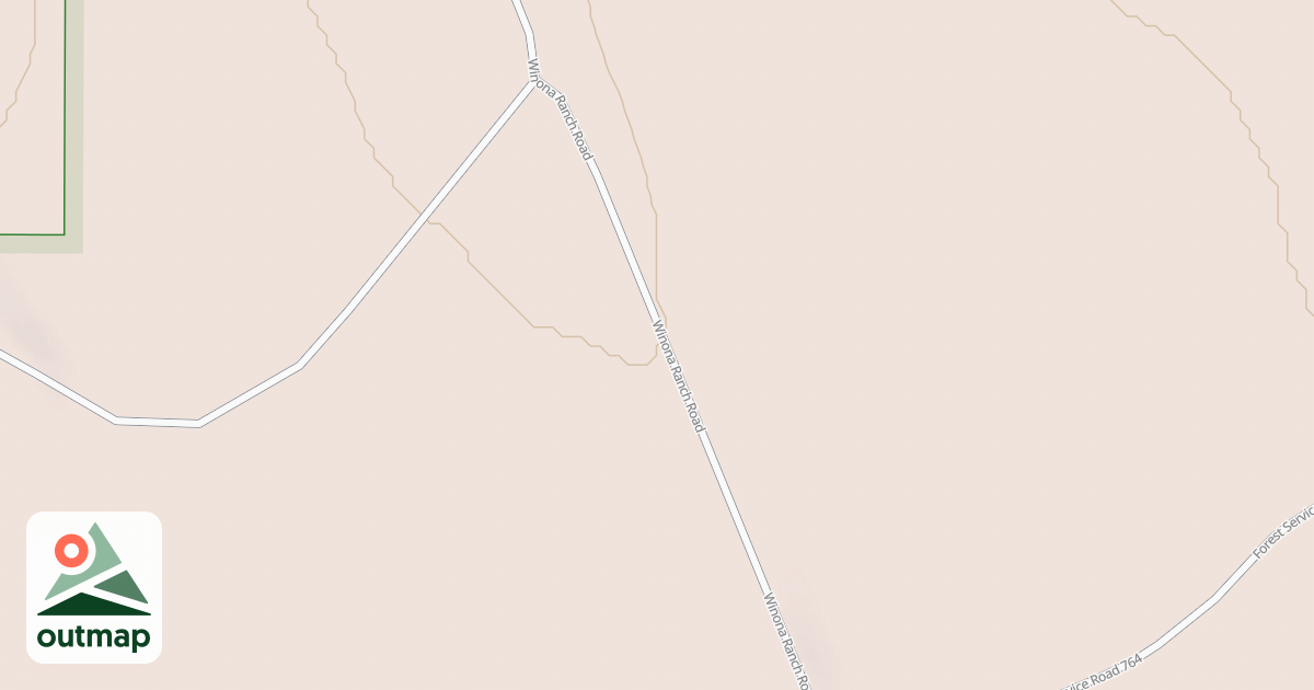 Map of ANDERSON MESA