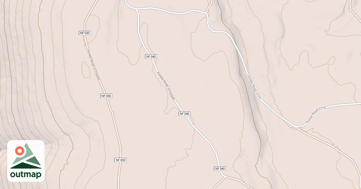 Map of COYOTE RIDGE