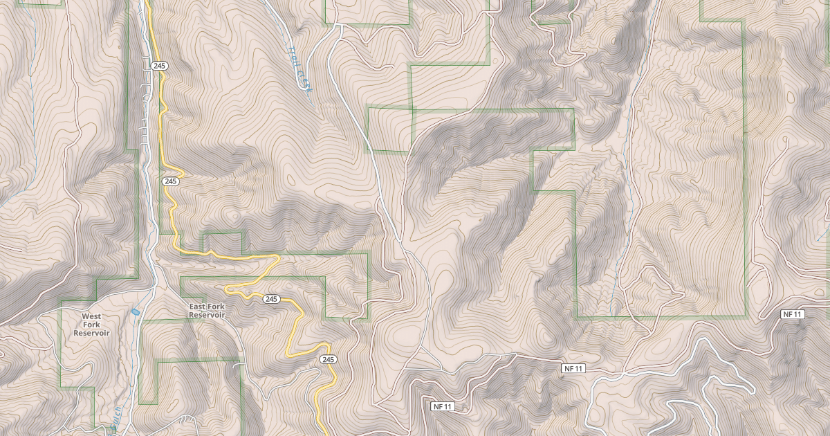 Map preview of TRAIL CREEK ROAD