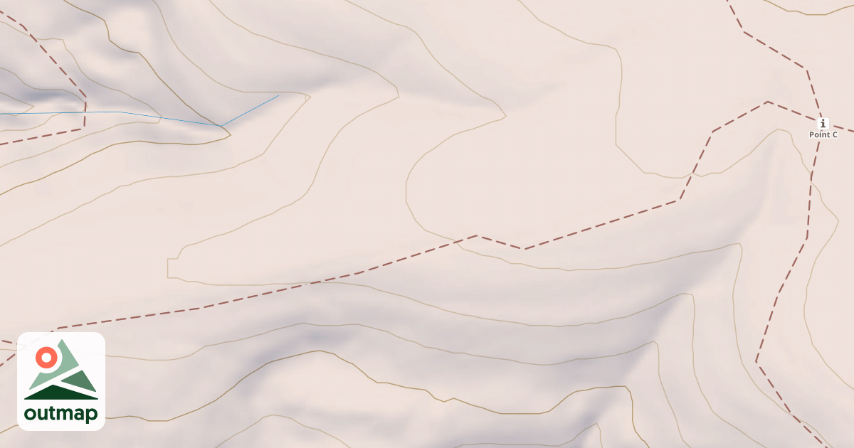 Map of MG GAP HOLLOW LOOP B