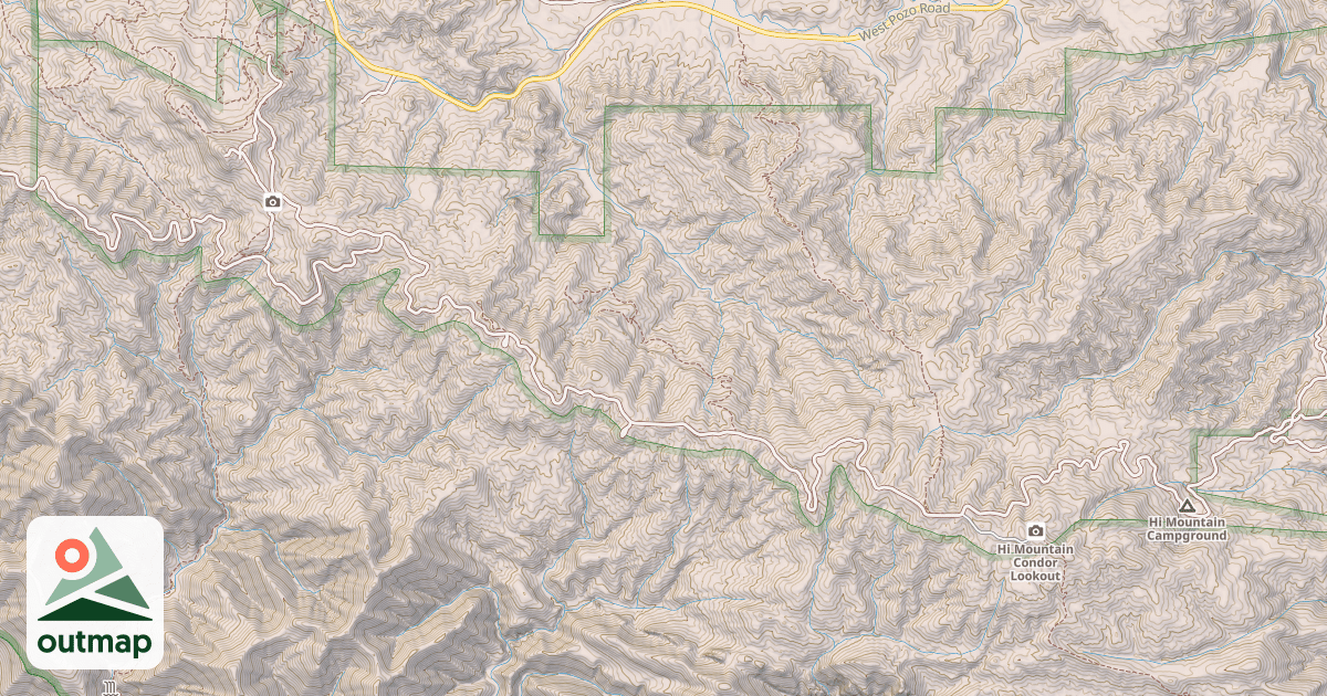 Map of HI MOUNTAIN OHV