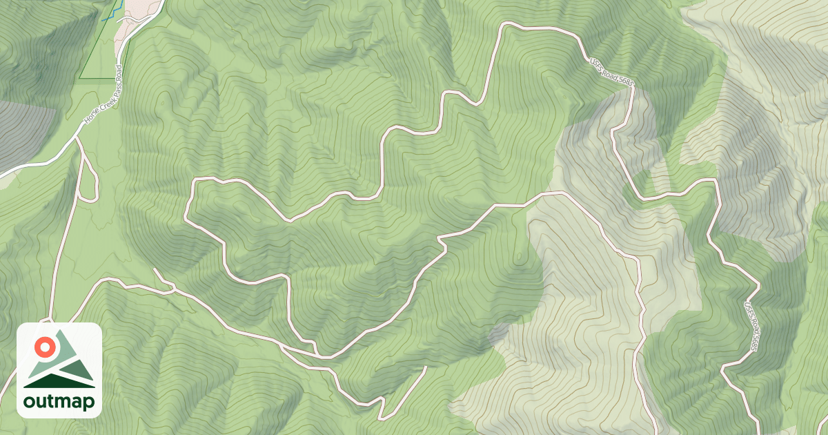 Map of (FDR) SHEEP CREEK